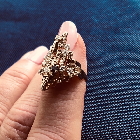 Custom Design Cocktail Ring - Picture 5 of 10